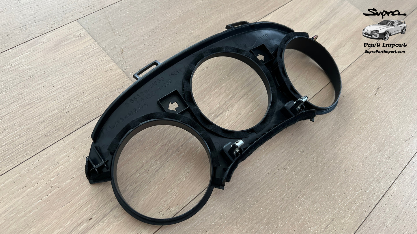 JZA80/MK4 Supra Genuine OEM S1 LHD/RHD Center Speedometer Panel, Center Instrument Cluster Finish (55405-14120)