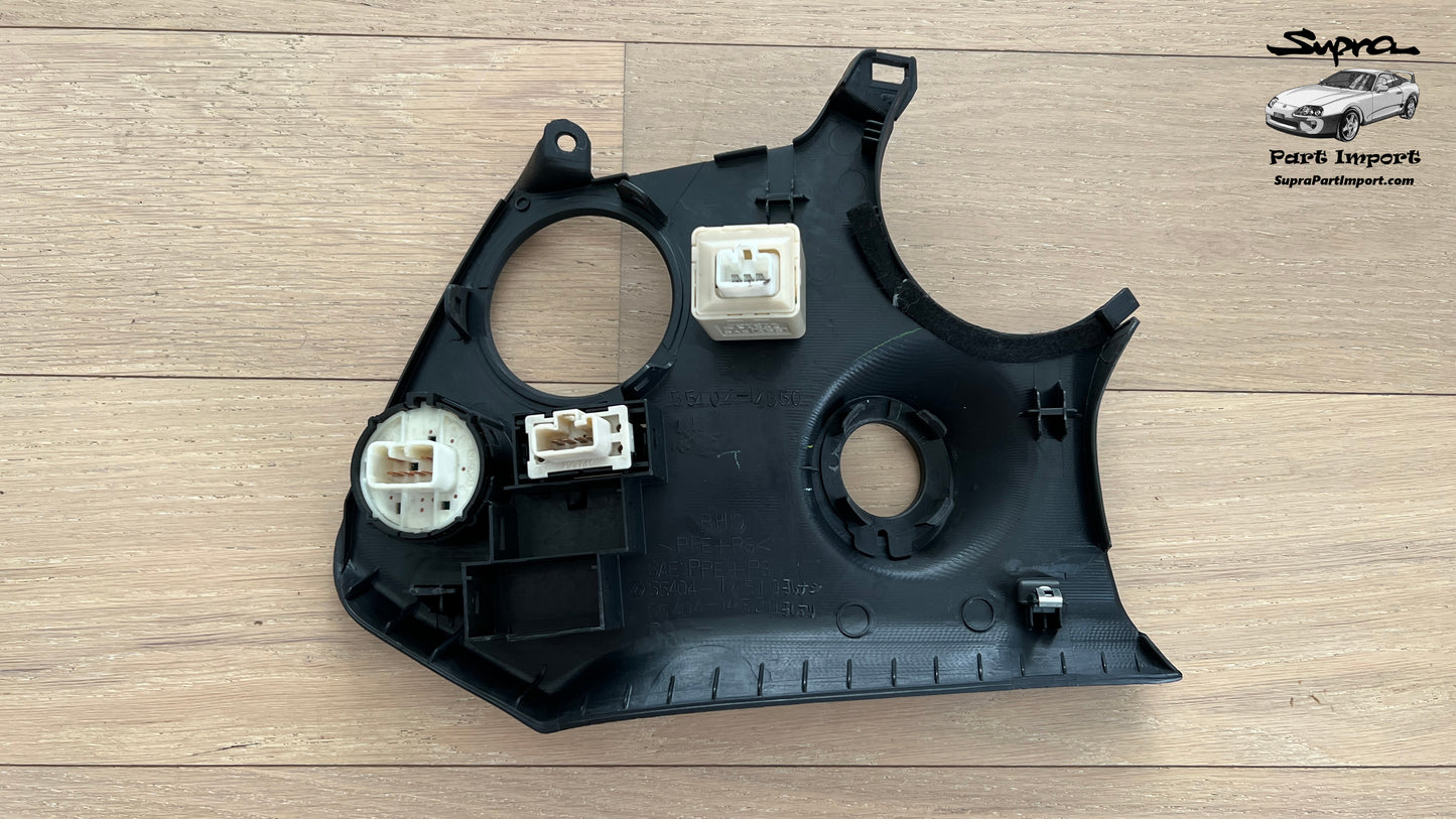 *RARE* JZA80 Supra Genuine OEM S1 RHD Keyhole Trim Dash Panel (55404-14510, 55404-14520)