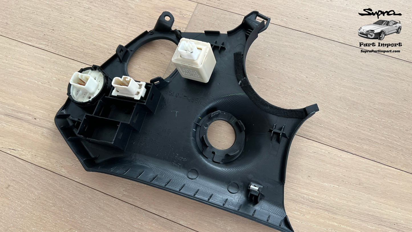 *RARE* JZA80 Supra Genuine OEM S1 RHD Keyhole Trim Dash Panel (55404-14510, 55404-14520)