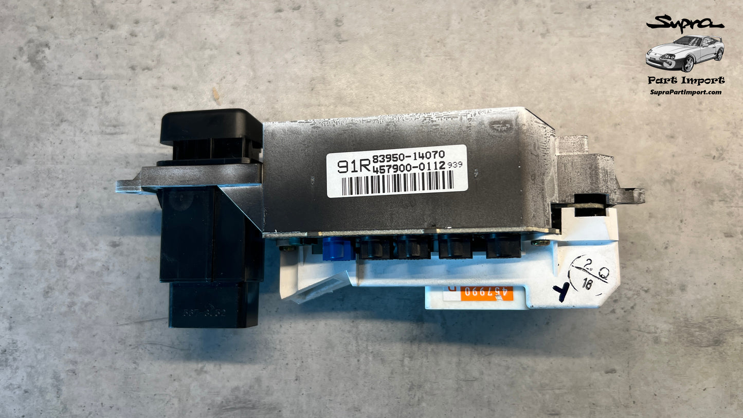 JZA80 Supra Genuine OEM S1 RHD 114281km Odometer Assembly (83950-14090)