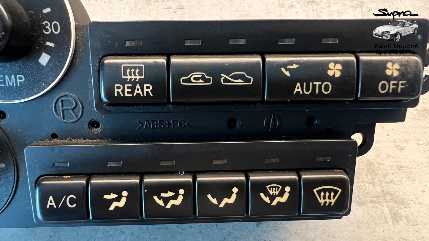 JZA80 Supra Genuine OEM RHD A/C Controller Unit (55900-14540)