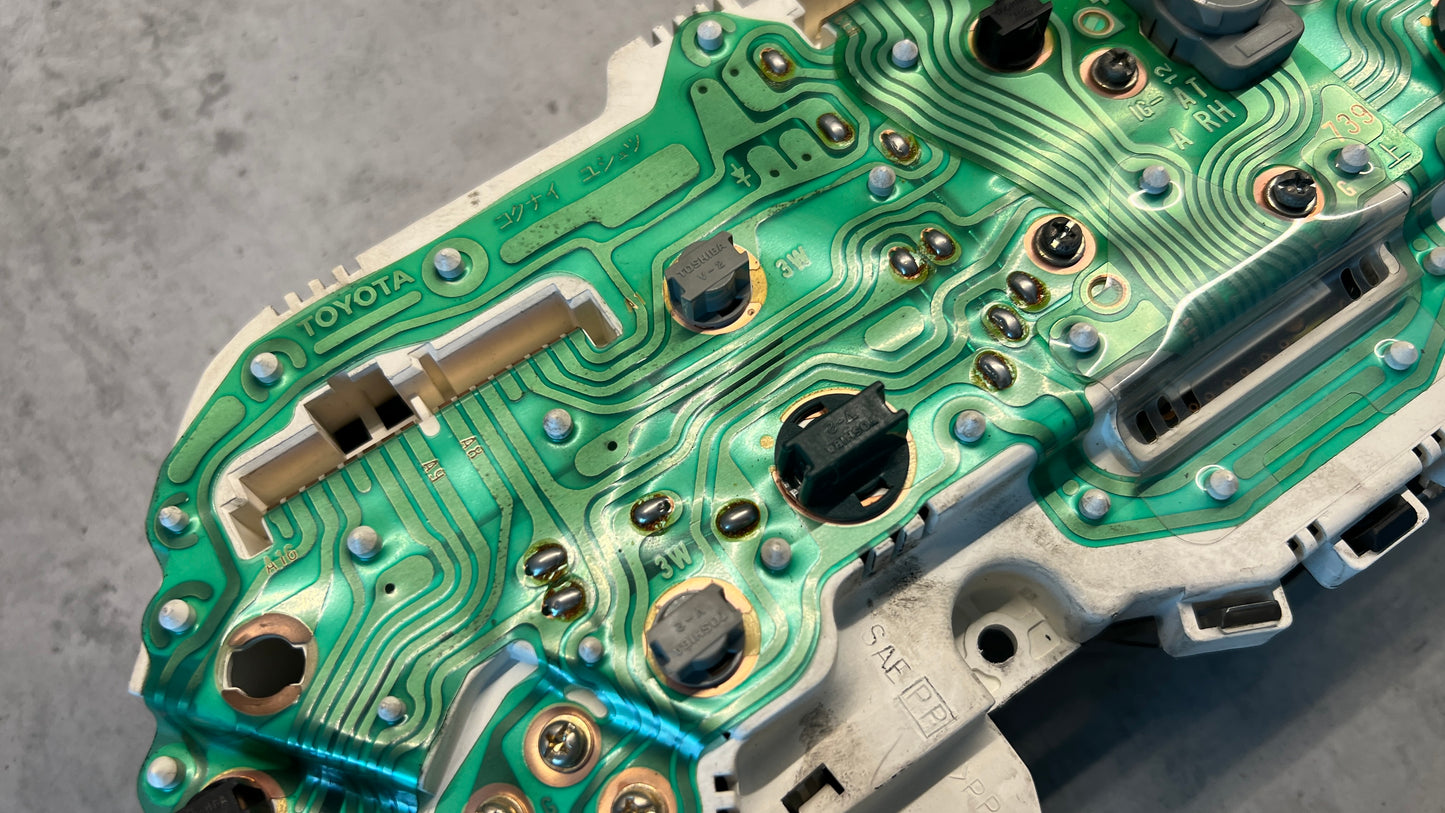 JZA80 Supra Genuine OEM S1 RHD J-Spec Auto Cluster Assembly (83010-1B790)