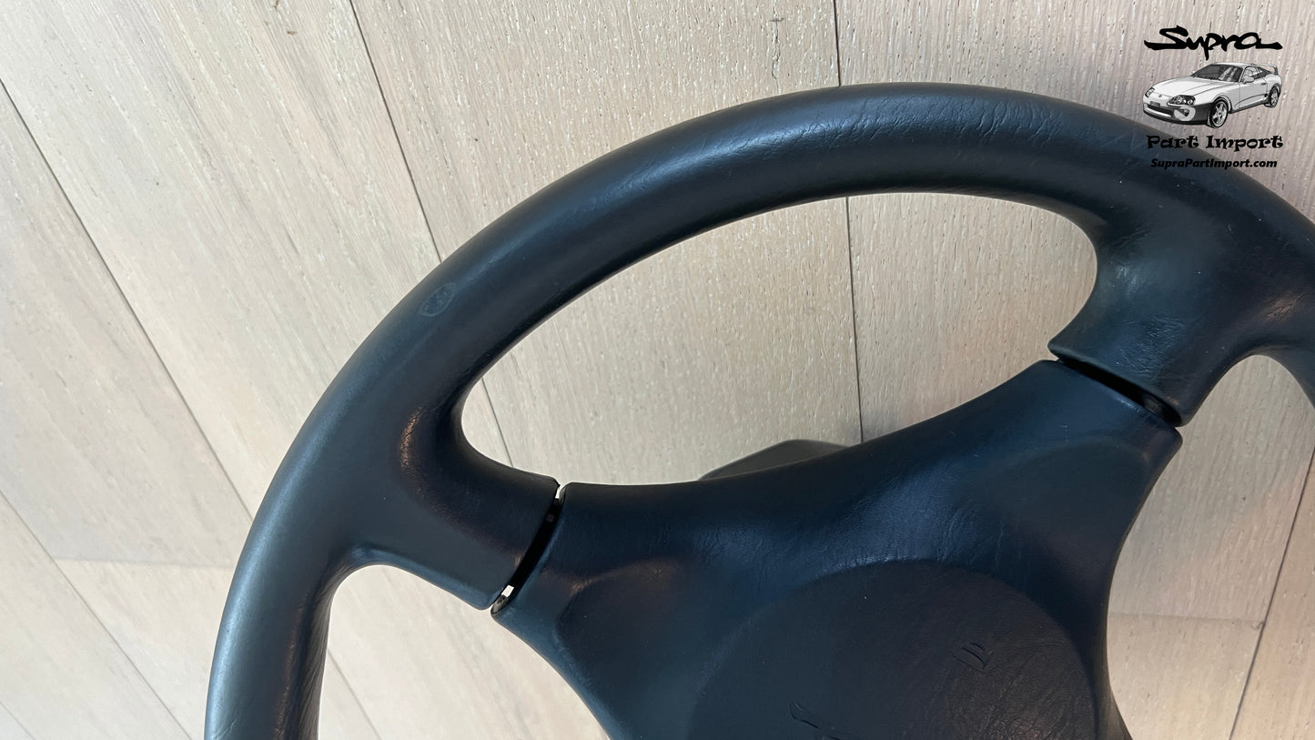JZA80 Supra Genuine OEM S1 "Supra" Script Steering Wheel