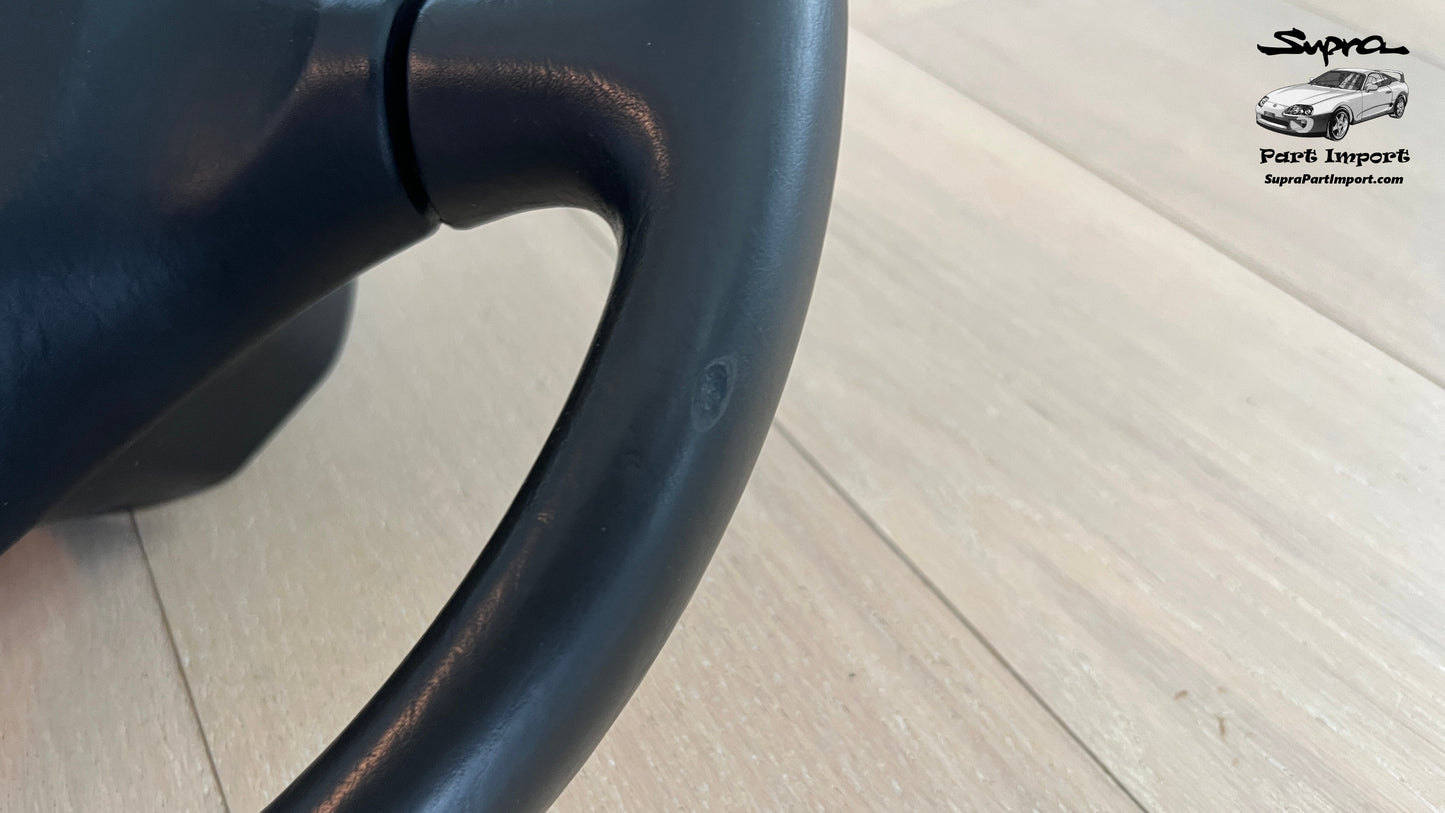 JZA80 Supra Genuine OEM S1 "Supra" Script Steering Wheel