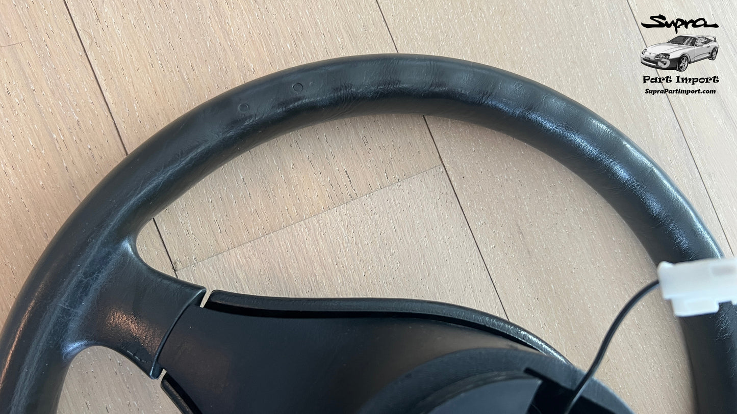 JZA80 Supra Genuine OEM S1 "Supra" Script Steering Wheel