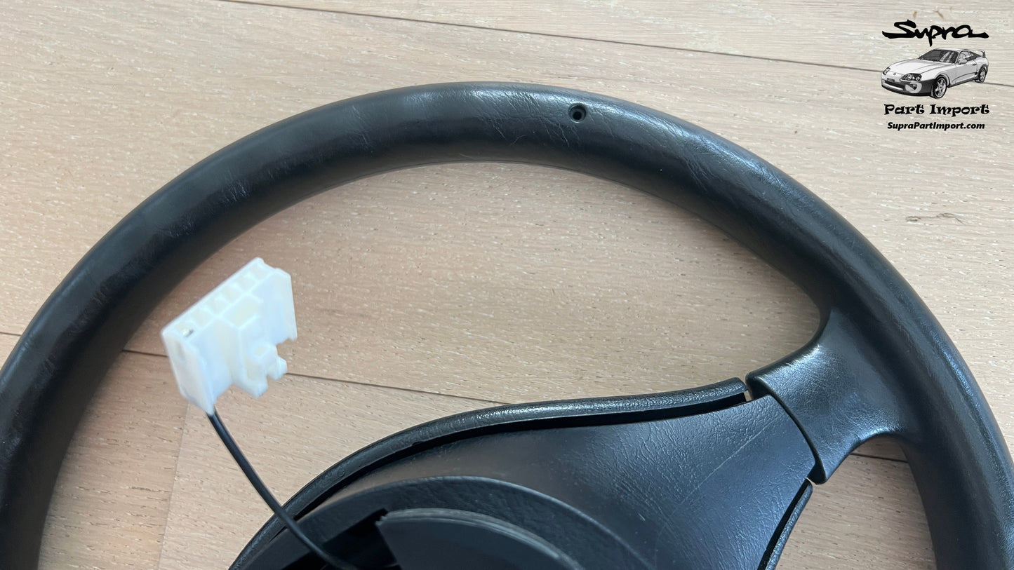 JZA80 Supra Genuine OEM S1 "Supra" Script Steering Wheel