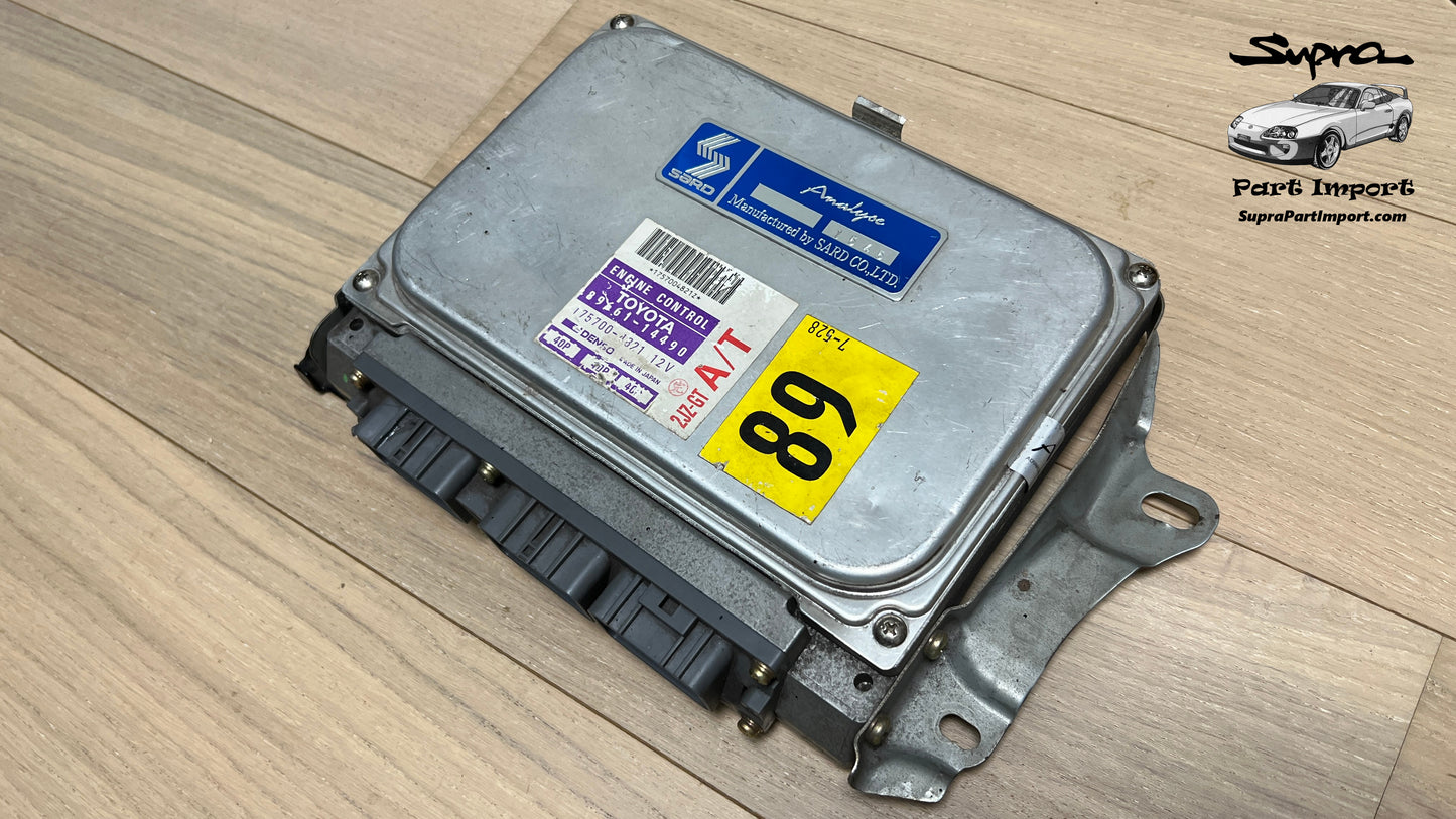 *SARD Analyze* JZA80 Supra J-Spec S1 RHD A/T 2JZ-GTE Non-VVTi ECU (1545, 89661-14490)