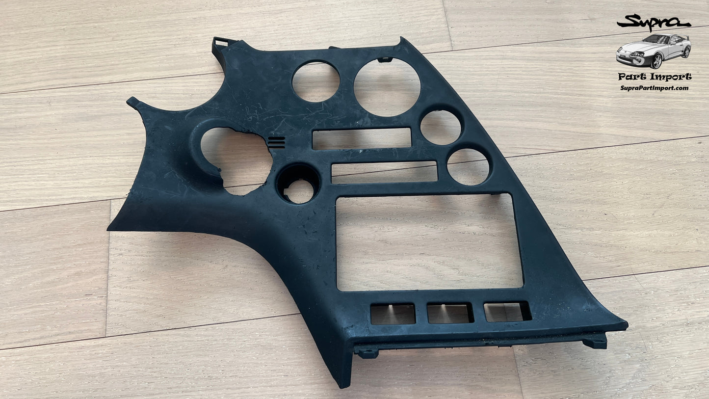 *For Project* JZA80/MK4 Supra Genuine OEM S1 LHD Radio Panel, Center Instrument Cluster Finish (55405-14140)
