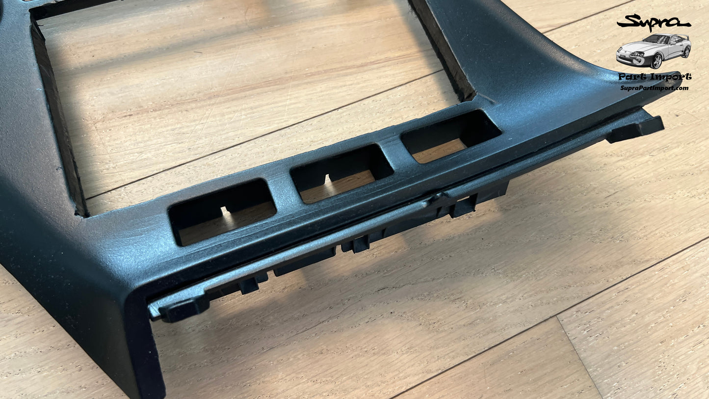 *For Project* JZA80/MK4 Supra Genuine OEM S1 LHD Radio Panel, Center Instrument Cluster Finish (55405-14140)