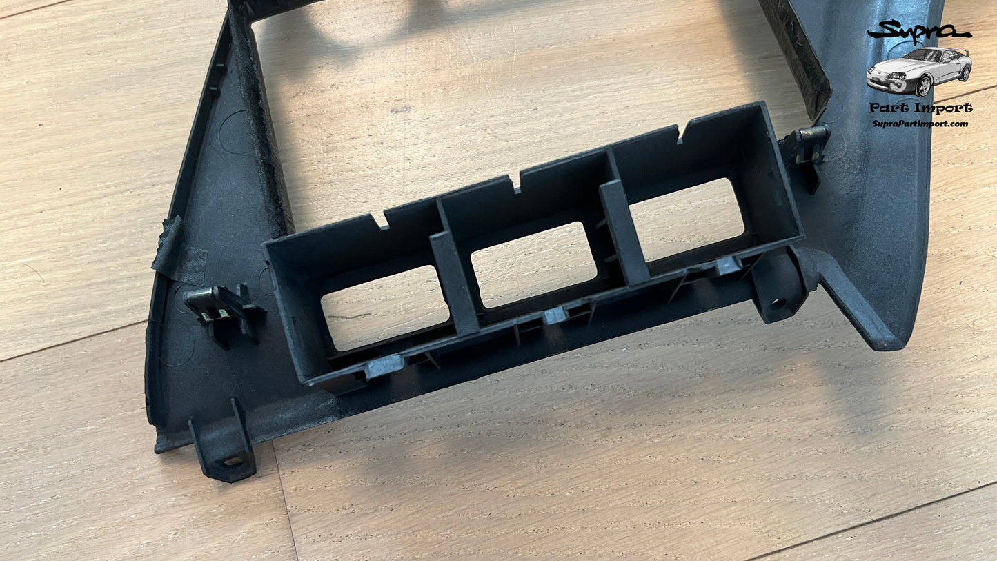 *For Project* JZA80/MK4 Supra Genuine OEM S1 LHD Radio Panel, Center Instrument Cluster Finish (55405-14140)