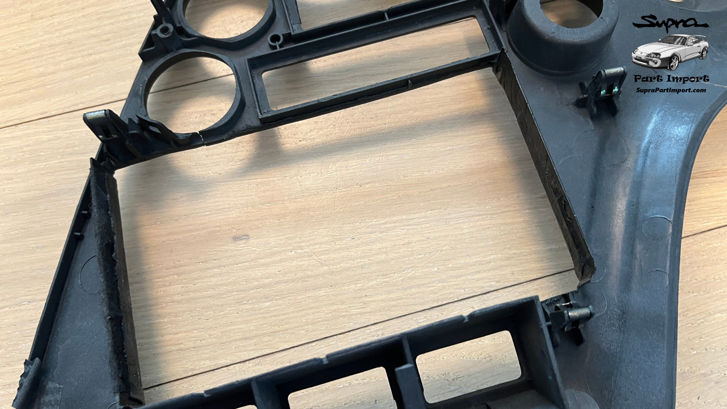 *For Project* JZA80/MK4 Supra Genuine OEM S1 LHD Radio Panel, Center Instrument Cluster Finish (55405-14140)