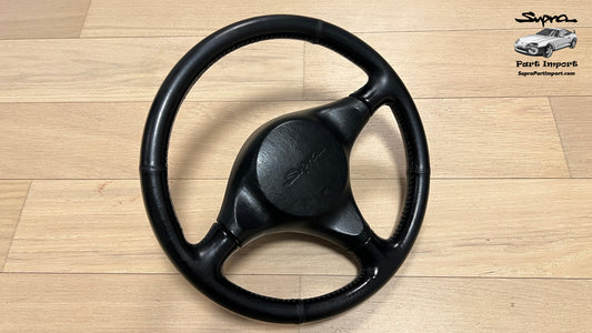 JZA80 Supra Genuine OEM "Supra" Script Steering Wheel