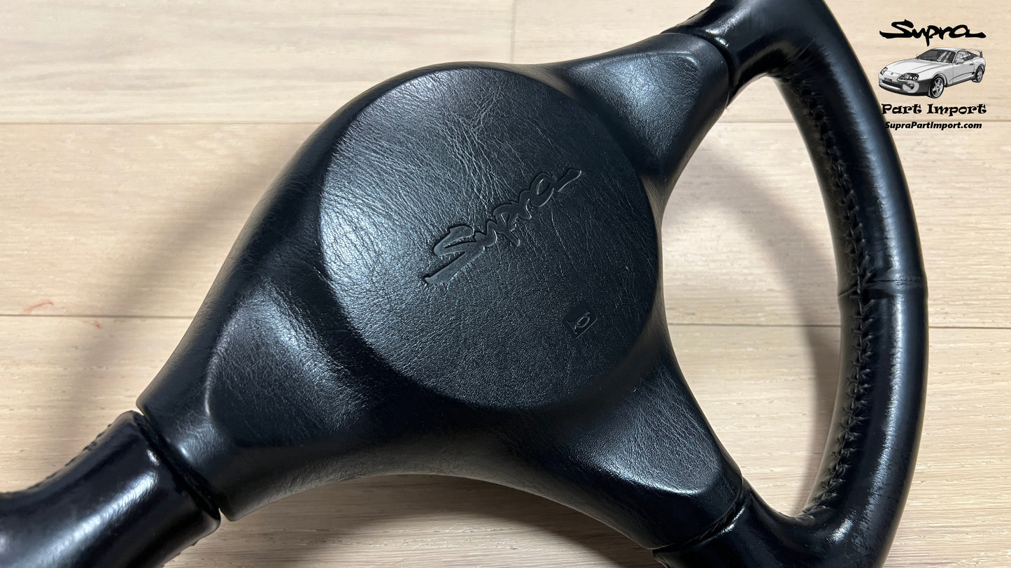 JZA80 Supra Genuine OEM "Supra" Script Steering Wheel