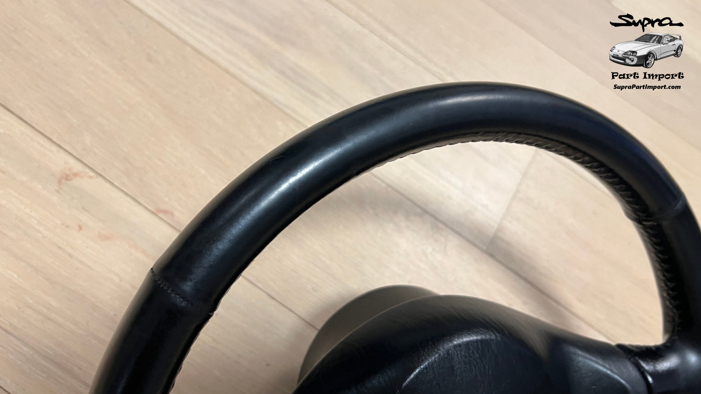 JZA80 Supra Genuine OEM "Supra" Script Steering Wheel