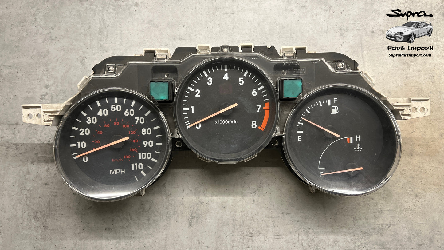 JZA80 Supra Genuine OEM S1 RHD J-Spec Manual Cluster Assembly (83010-1B790)