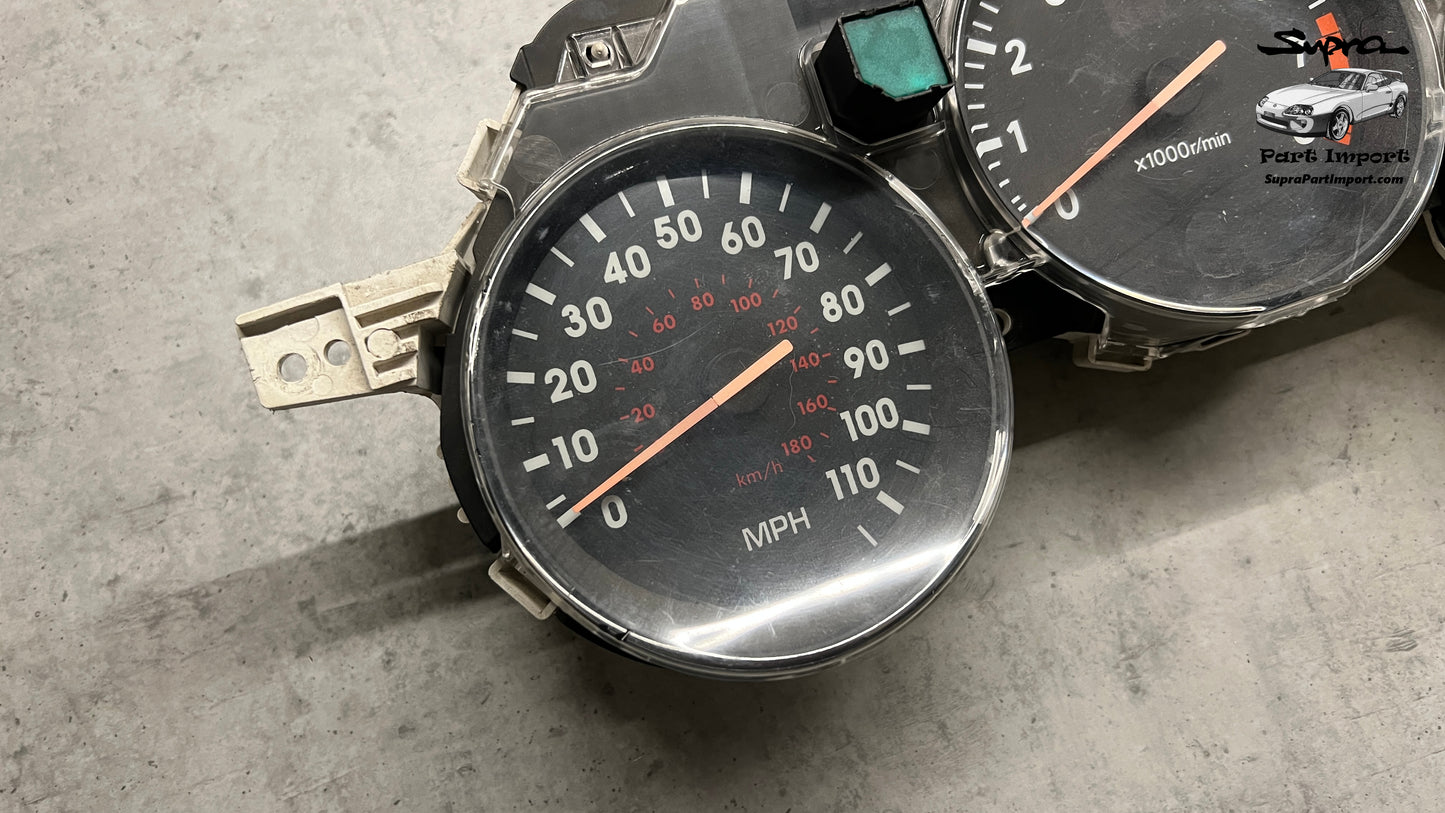 JZA80 Supra Genuine OEM S1 RHD J-Spec Manual Cluster Assembly (83010-1B790)