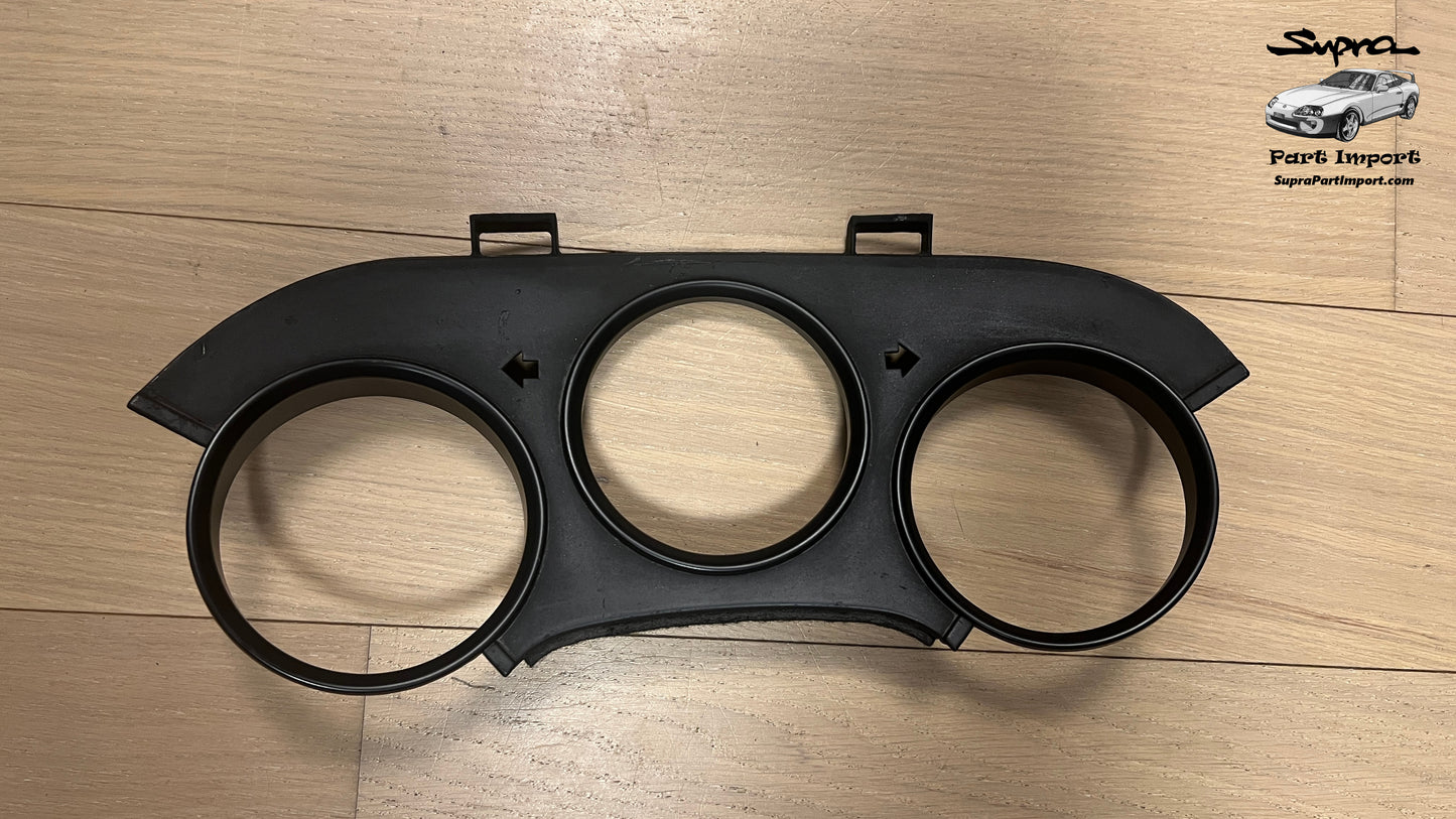 *No Broken Tabs* JZA80/MK4 Supra Genuine OEM S1 LHD/RHD Center Speedometer Panel, Center Instrument Cluster Finish (55405-14120)