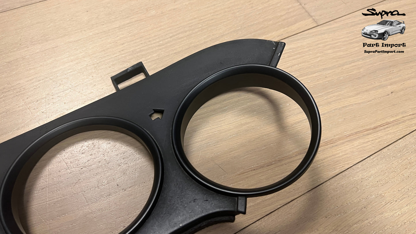 *No Broken Tabs* JZA80/MK4 Supra Genuine OEM S1 LHD/RHD Center Speedometer Panel, Center Instrument Cluster Finish (55405-14120)