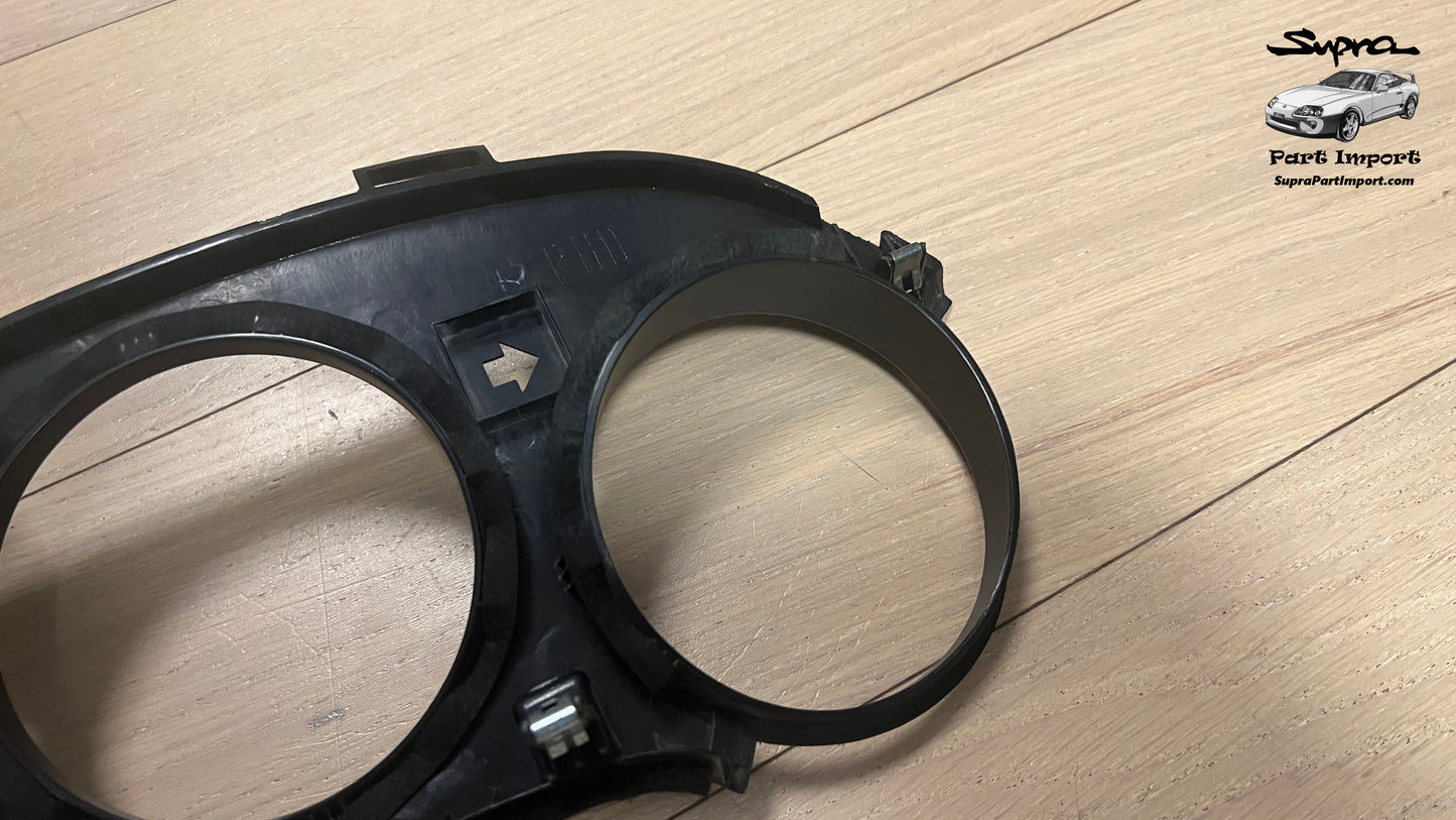 *No Broken Tabs* JZA80/MK4 Supra Genuine OEM S1 LHD/RHD Center Speedometer Panel, Center Instrument Cluster Finish (55405-14120)