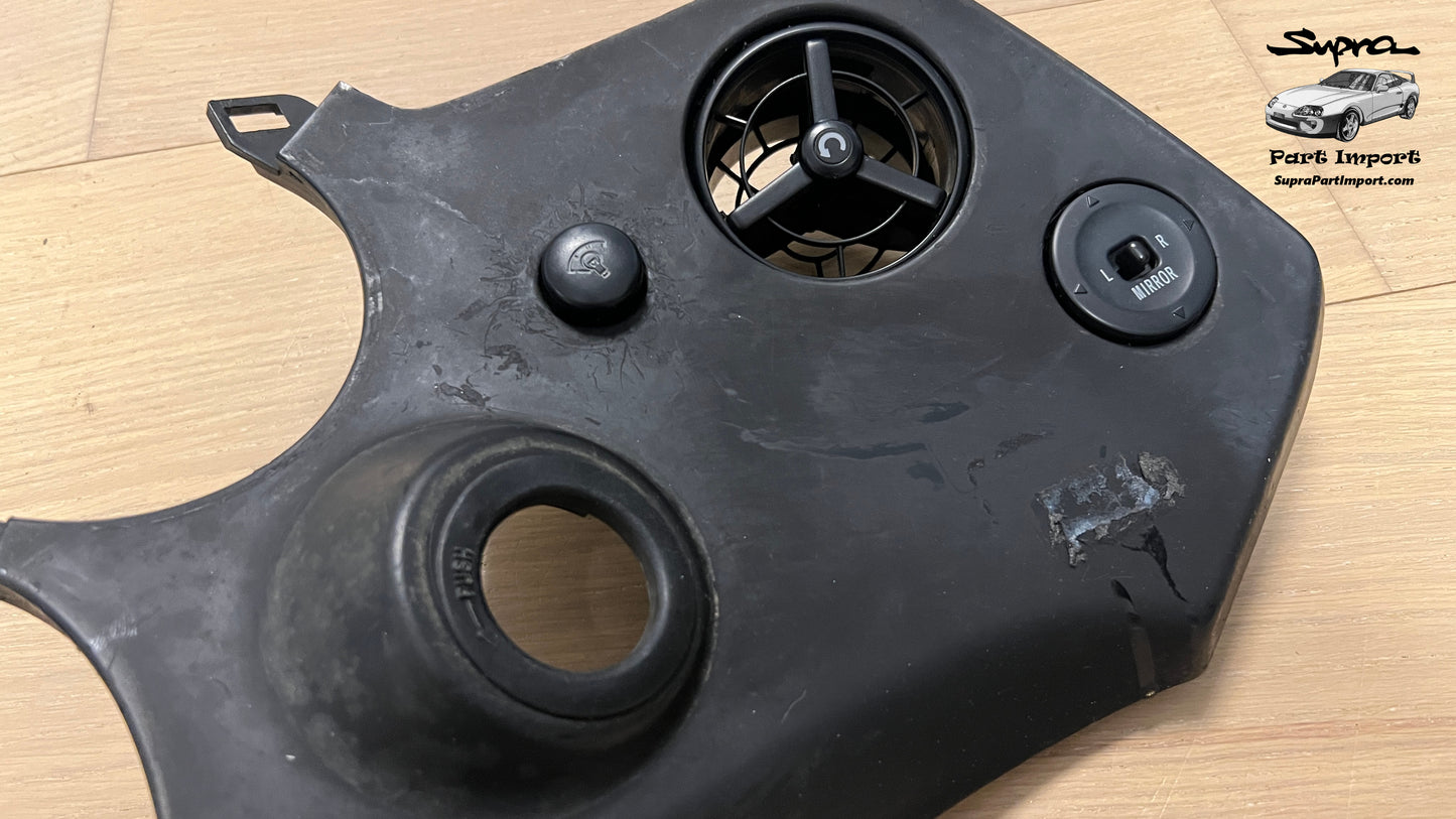 JZA80/MK4 Supra Genuine OEM S1 RHD Keyhole Trim Dash Panel (55404-14510, 55404-14520)