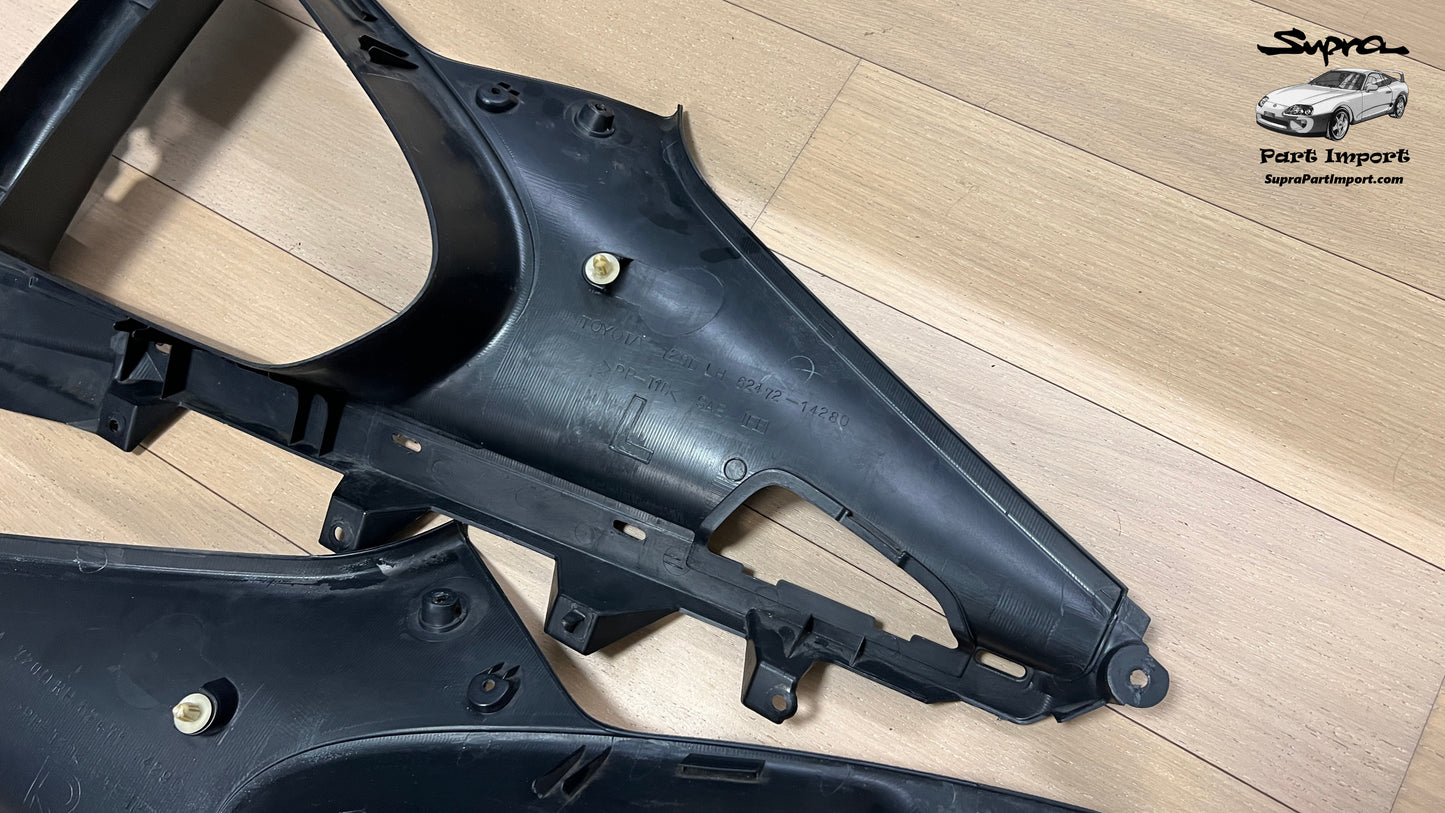 JZA80/MK4 Supra Genuine OEM Quarter Window Interior Trim Set (2pc.) (62471-14291-C0, 62472-14281-C0)