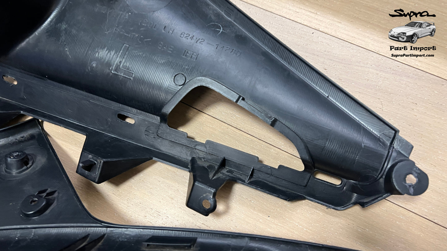 JZA80/MK4 Supra Genuine OEM Quarter Window Interior Trim Set (2pc.) (62471-14291-C0, 62472-14281-C0)