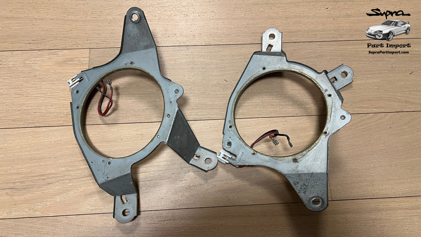 JZA80/MK4 LHD/RHD Genuine OEM Supra Rear Speaker Bracket Set