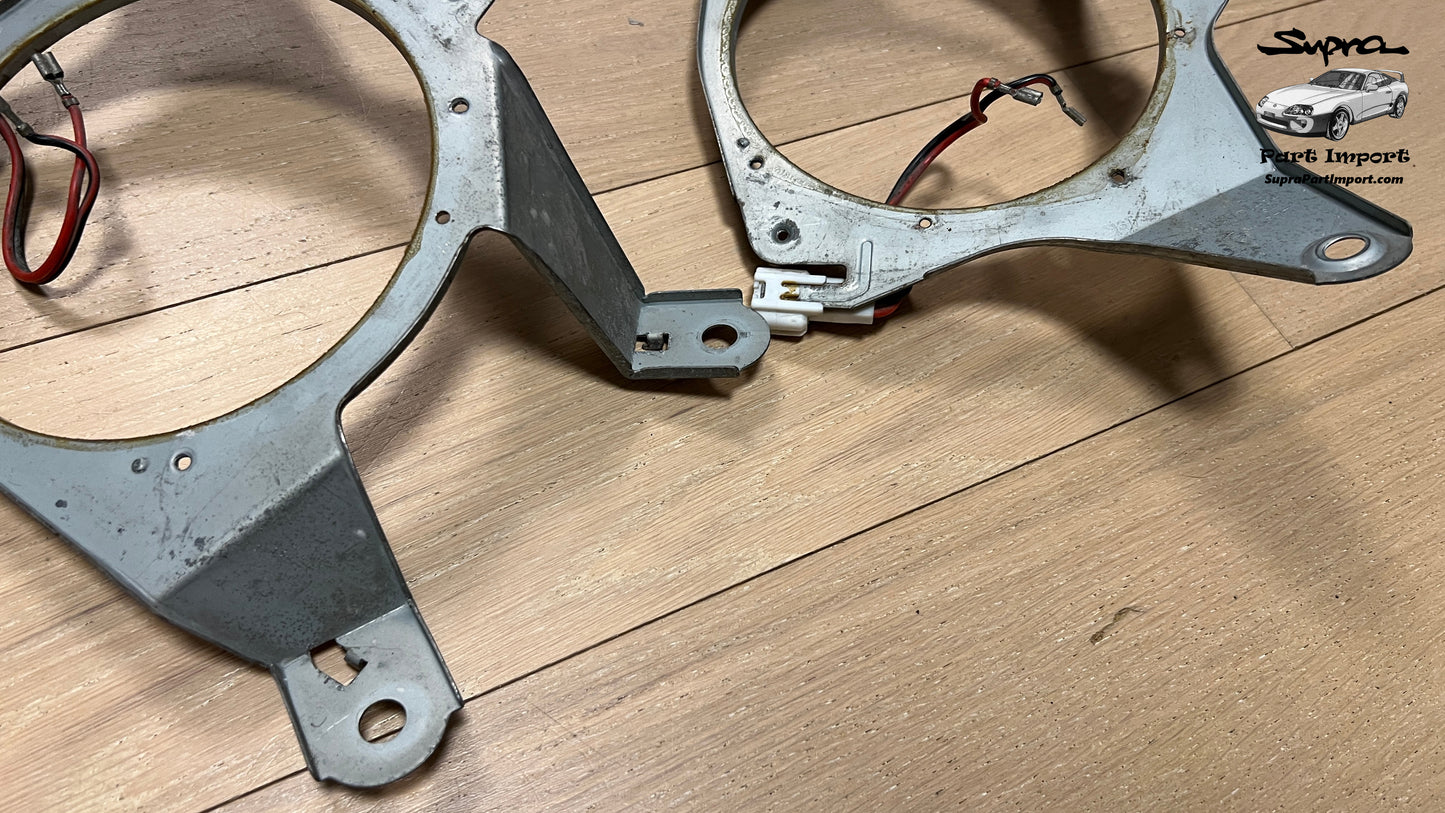 JZA80/MK4 LHD/RHD Genuine OEM Supra Rear Speaker Bracket Set
