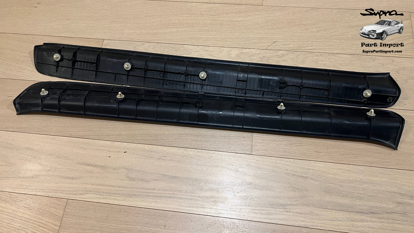 JZA80/MK4 Supra Genuine OEM External Door Sill Trim Set (2 pc.)