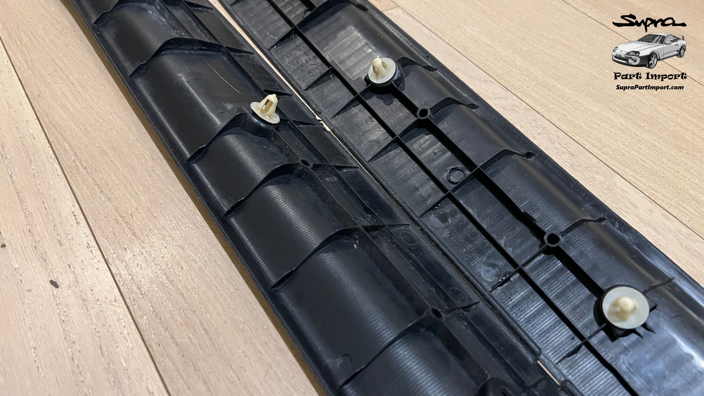 JZA80/MK4 Supra Genuine OEM External Door Sill Trim Set (2 pc.)