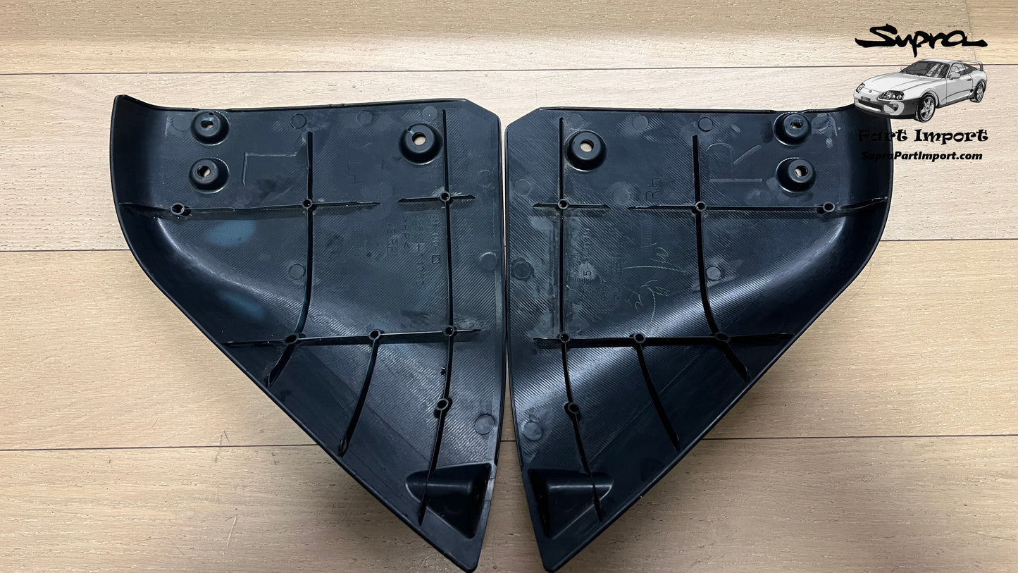 *RARE* JZA80 Supra Genuine OEM Trunk Rear Strut Cover Set (2 pc.) (62616-14060-C0 + 62615-14070-C0)