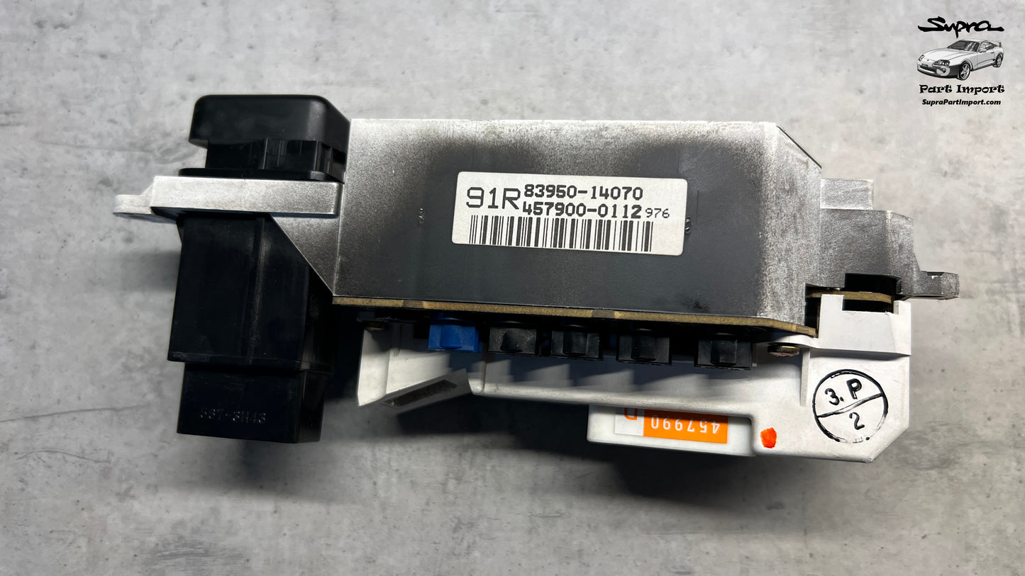 *RARE* JZA80 Supra Genuine OEM S1 RHD 66357 MILES Odometer Assembly, 83950-14090