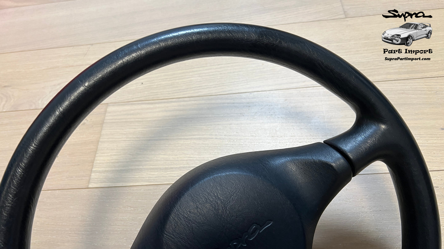 *MINT* JZA80 Supra Genuine OEM "Supra" Script Steering Wheel
