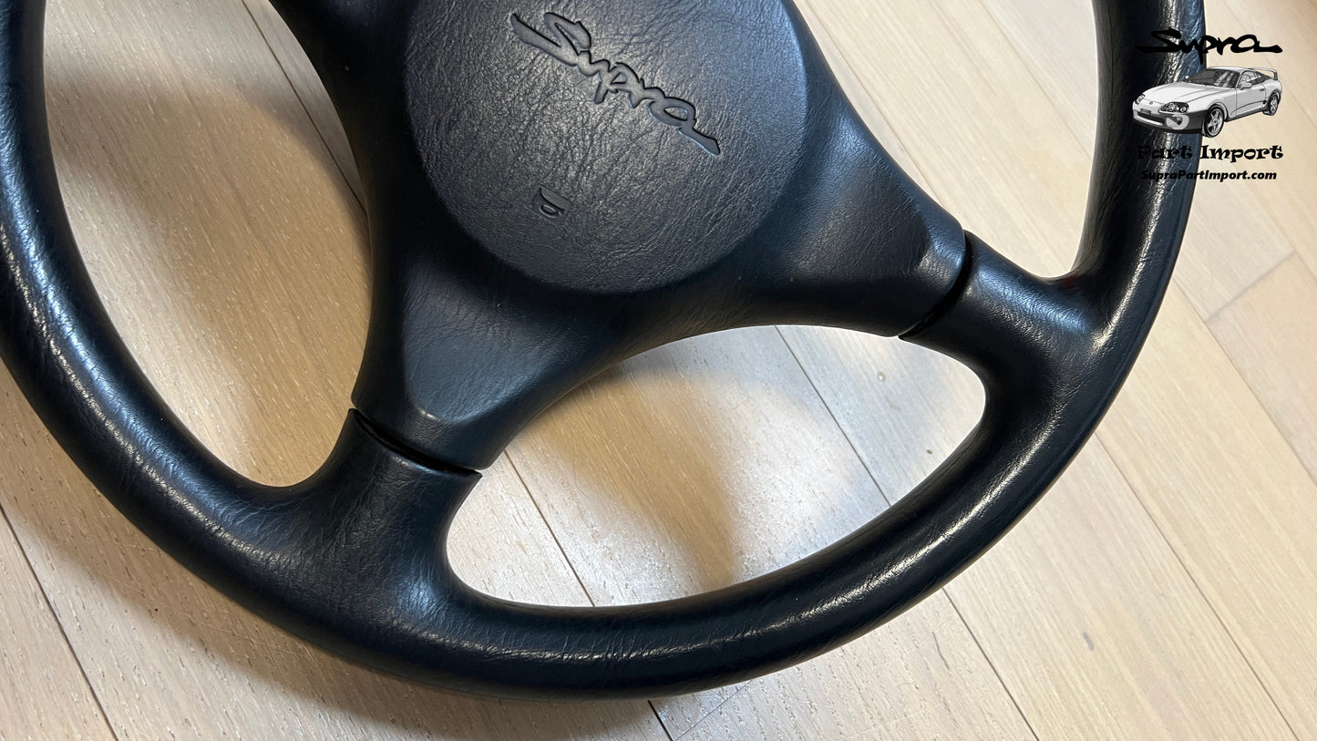 *MINT* JZA80 Supra Genuine OEM "Supra" Script Steering Wheel