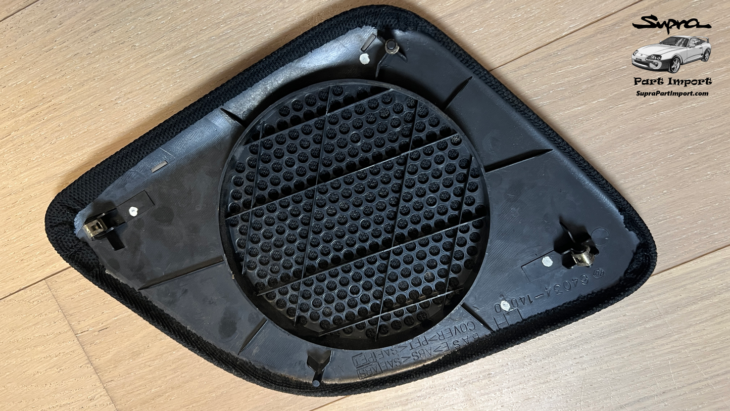 JZA80 Supra Genuine OEM Rear Left Side Speaker Grill Panel Trim (64034-14080-C0)