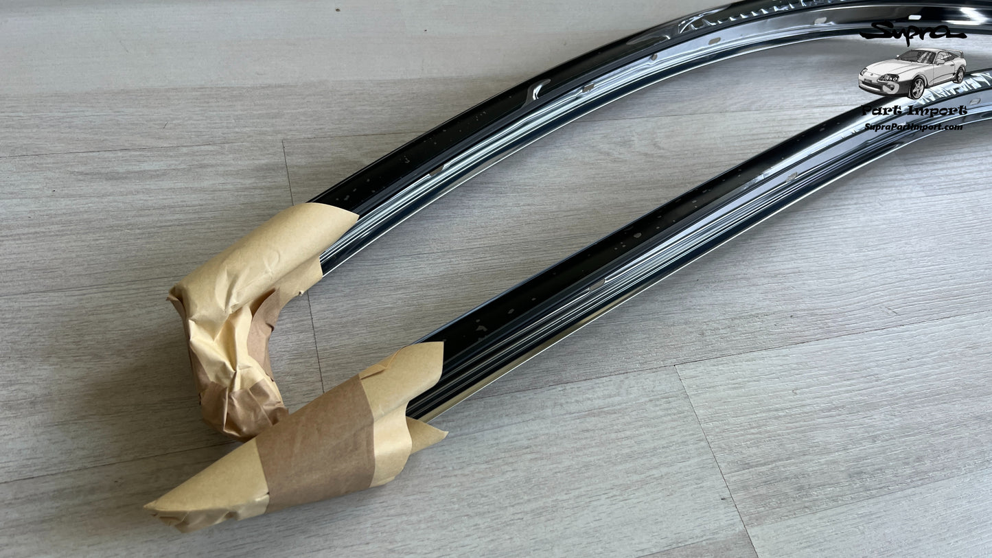 *NEW* JZA80 Supra Genuine OEM Roof Drip Side Finish Moulding Set (75551-14150 / 75552-14151)
