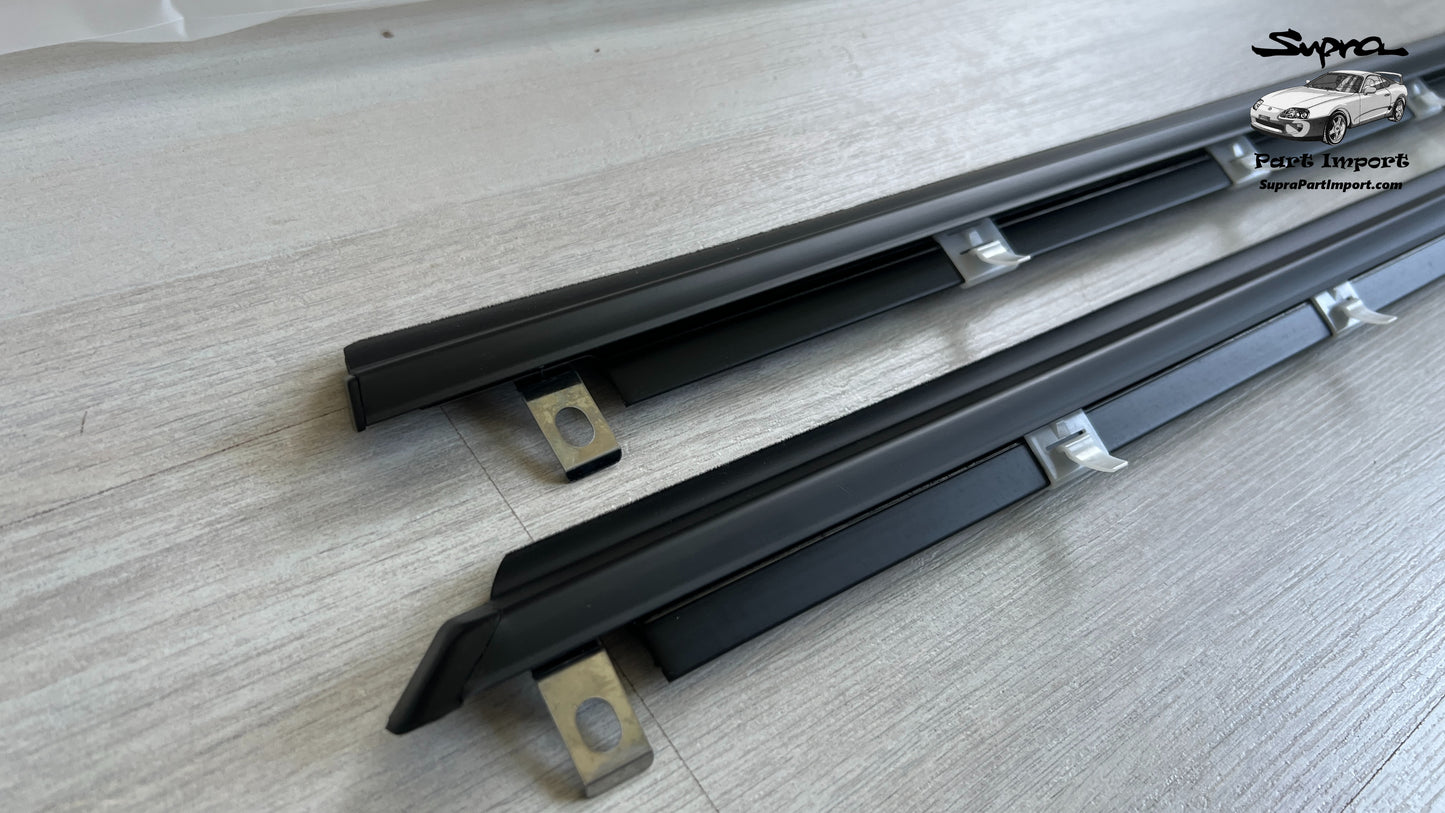 *NEW* JZA80 Supra Genuine OEM Front Door Belt Moulding Set (75710-14250 / 75720-14250)
