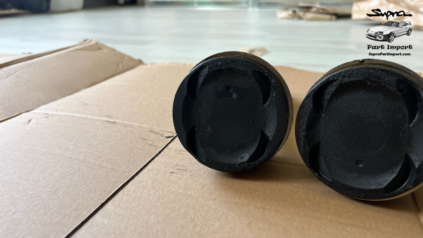 JZA80 Supra Genuine OEM 2JZ-GTE Non-VVTi Piston/Rod Set (6 pc)
