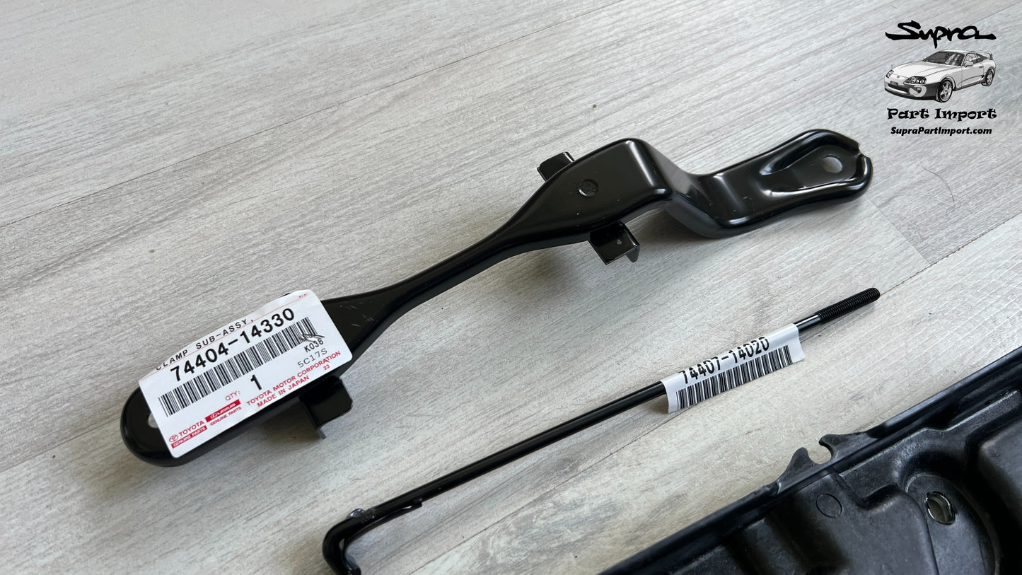 *NEW* JZA80 Supra Genuine OEM Battery Carrier Set (74404-14320 + 74407-14020 + 74431-14070)