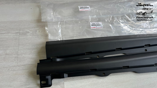 *NEW* JZA80 Supra Genuine OEM Side Body Rocker Panel Moulding Set (75850-19175 + 75860-19175)