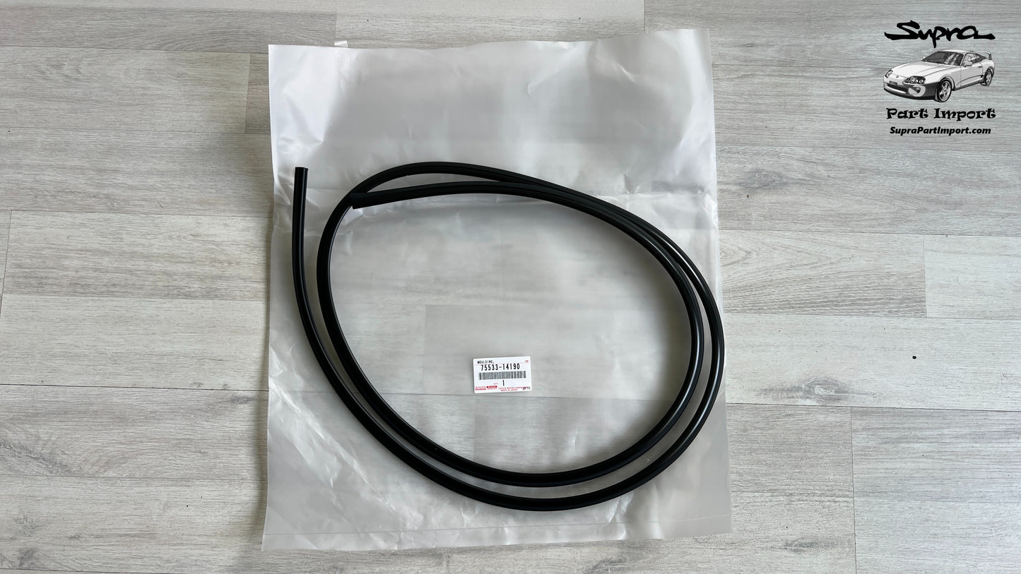 *NEW* JZA80 Supra Genuine OEM Windshield Moulding (75533-14190)
