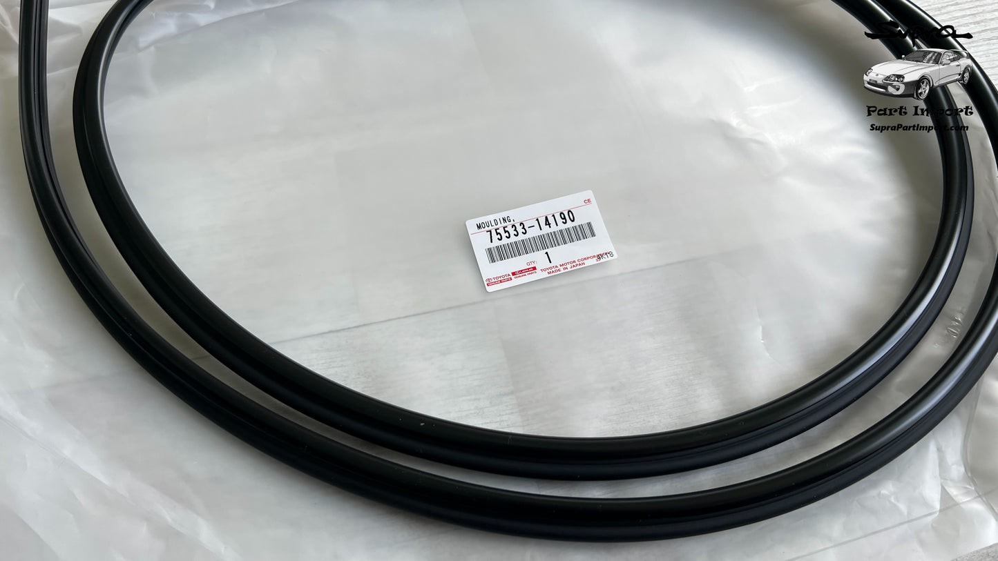 *NEW* JZA80 Supra Genuine OEM Windshield Moulding (75533-14190)
