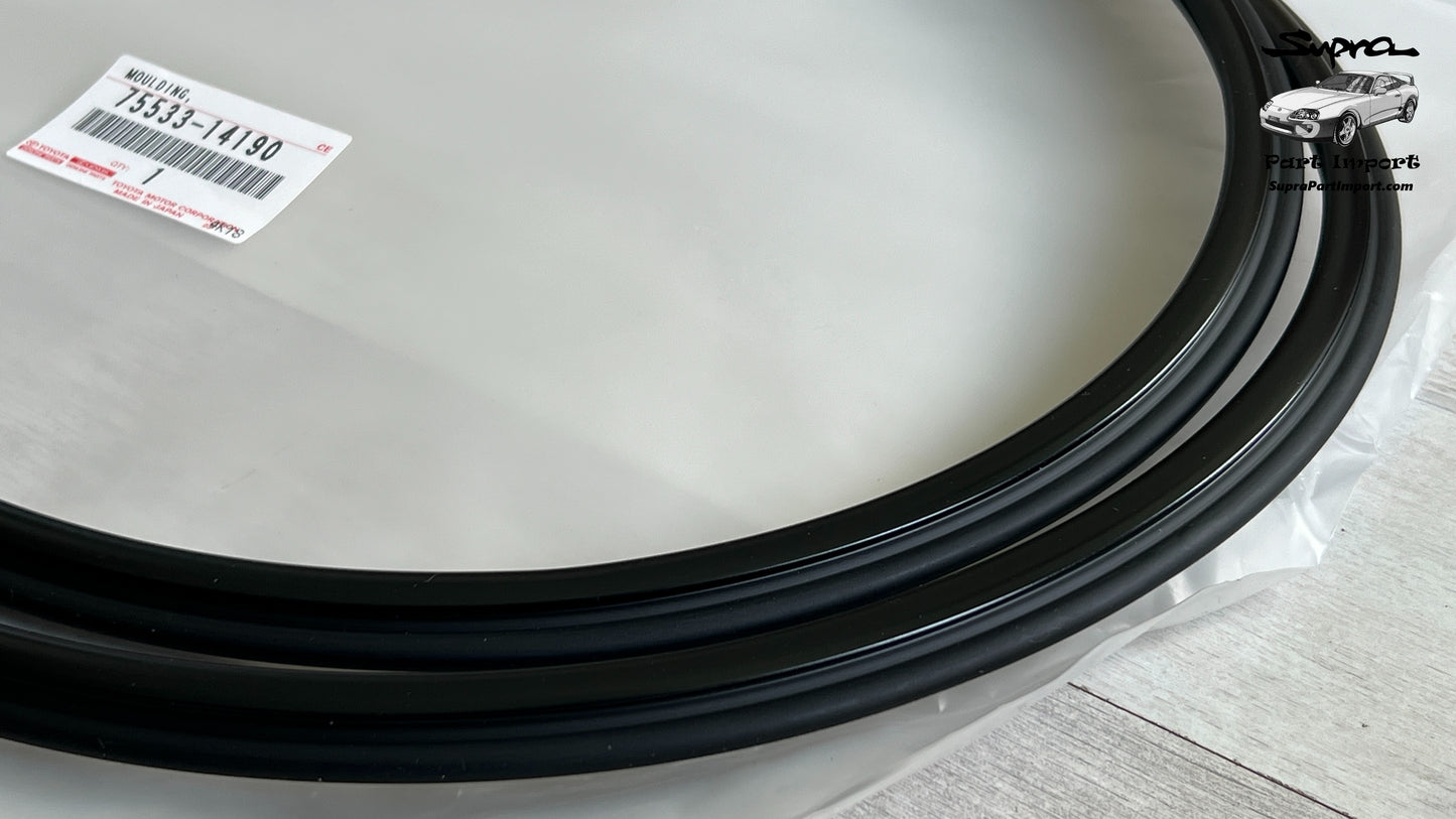 *NEW* JZA80 Supra Genuine OEM Windshield Moulding (75533-14190)