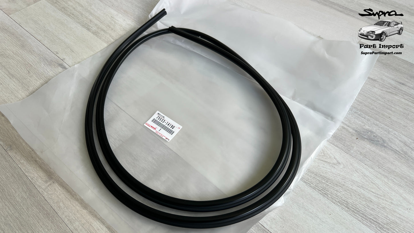 *NEW* JZA80 Supra Genuine OEM Windshield Moulding (75533-14190)