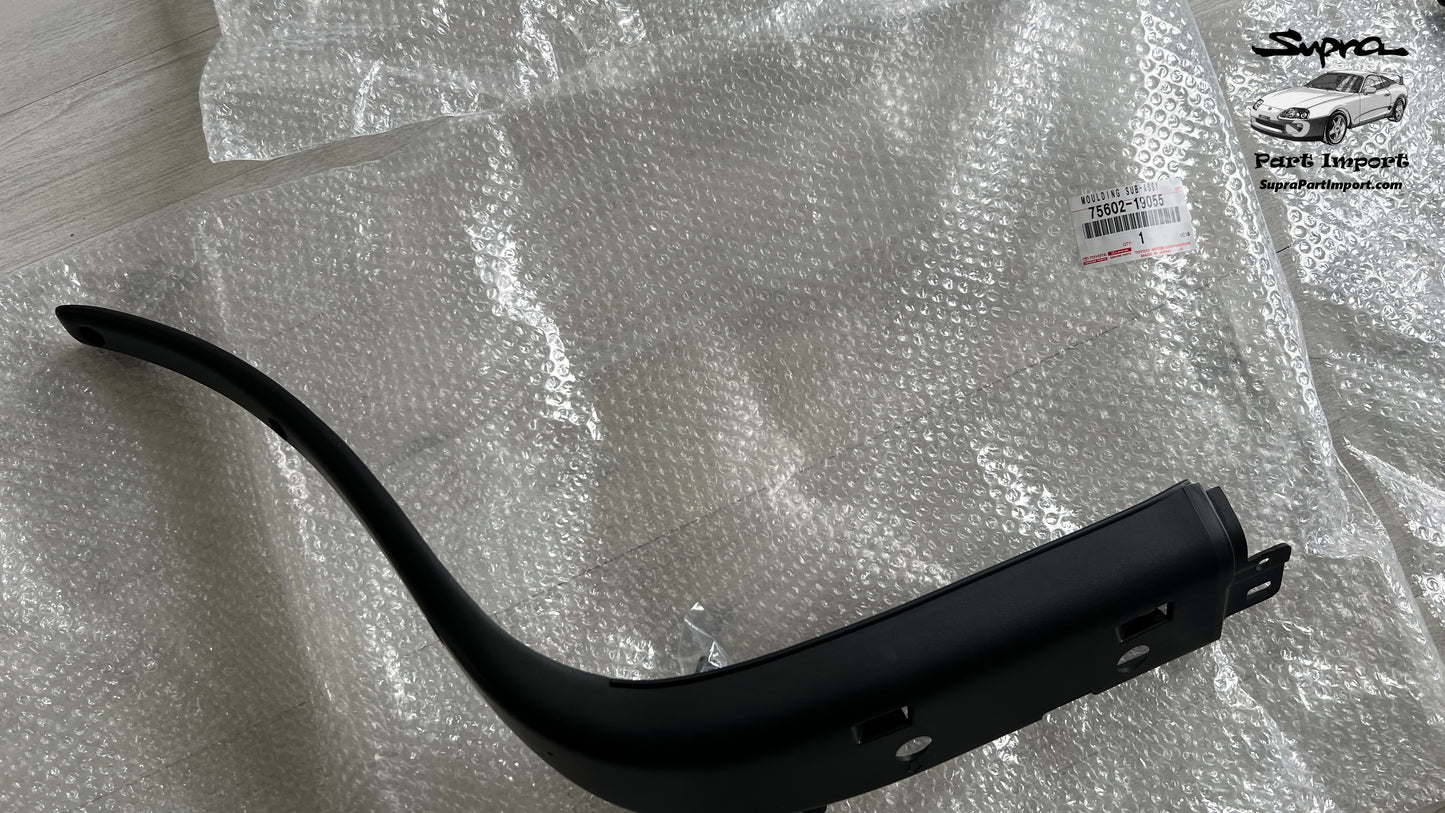 *NEW* JZA80 Supra Genuine OEM Front/Rear Fender Moulding Sub-Assy Set (75065-19045 + 75601-19055 + 75066-19045 + 75602-19055)