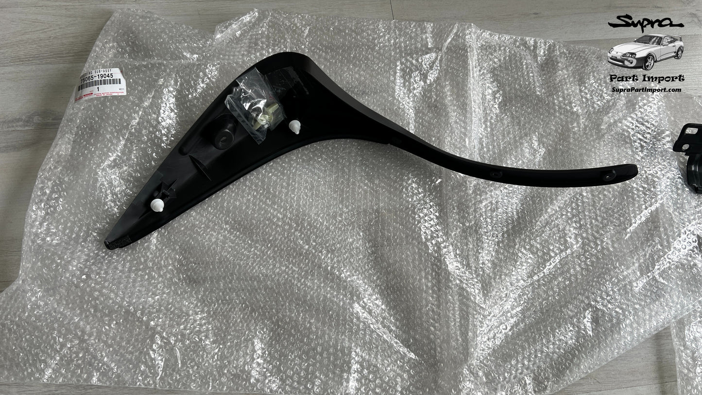 *NEW* JZA80 Supra Genuine OEM Front/Rear Fender Moulding Sub-Assy Set (75065-19045 + 75601-19055 + 75066-19045 + 75602-19055)