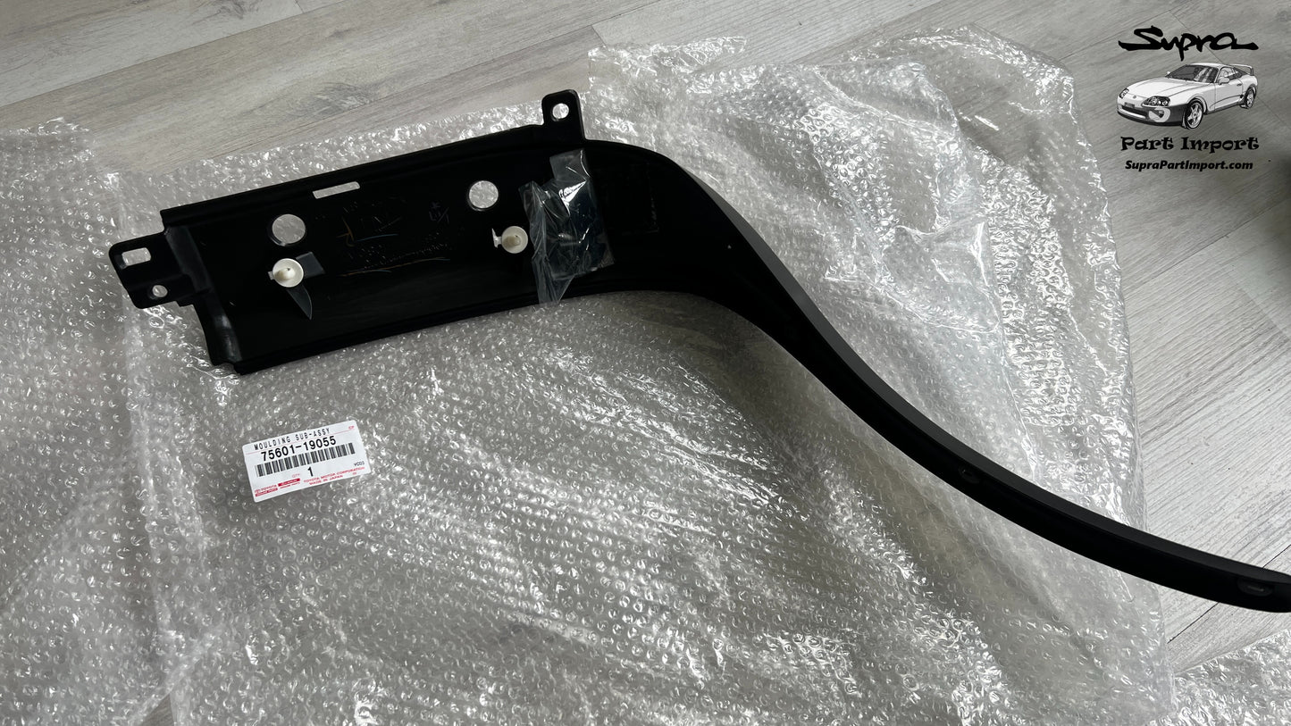 *NEW* JZA80 Supra Genuine OEM Front/Rear Fender Moulding Sub-Assy Set (75065-19045 + 75601-19055 + 75066-19045 + 75602-19055)