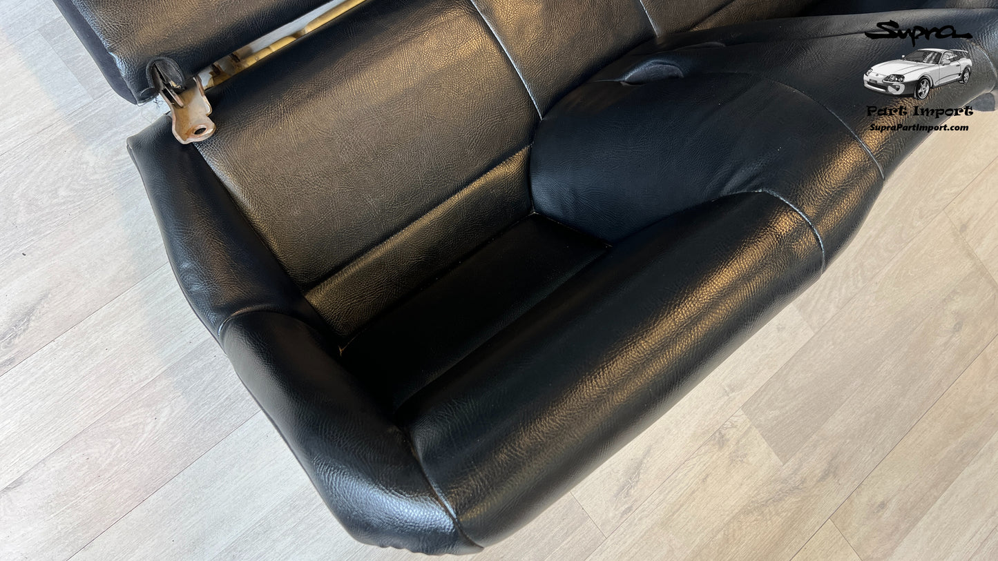 *MINT, RARE* JZA80 Supra Genuine OEM S1 Leather Rear Seat Set (71560-14470-C0 + 71480-1D481-C2)
