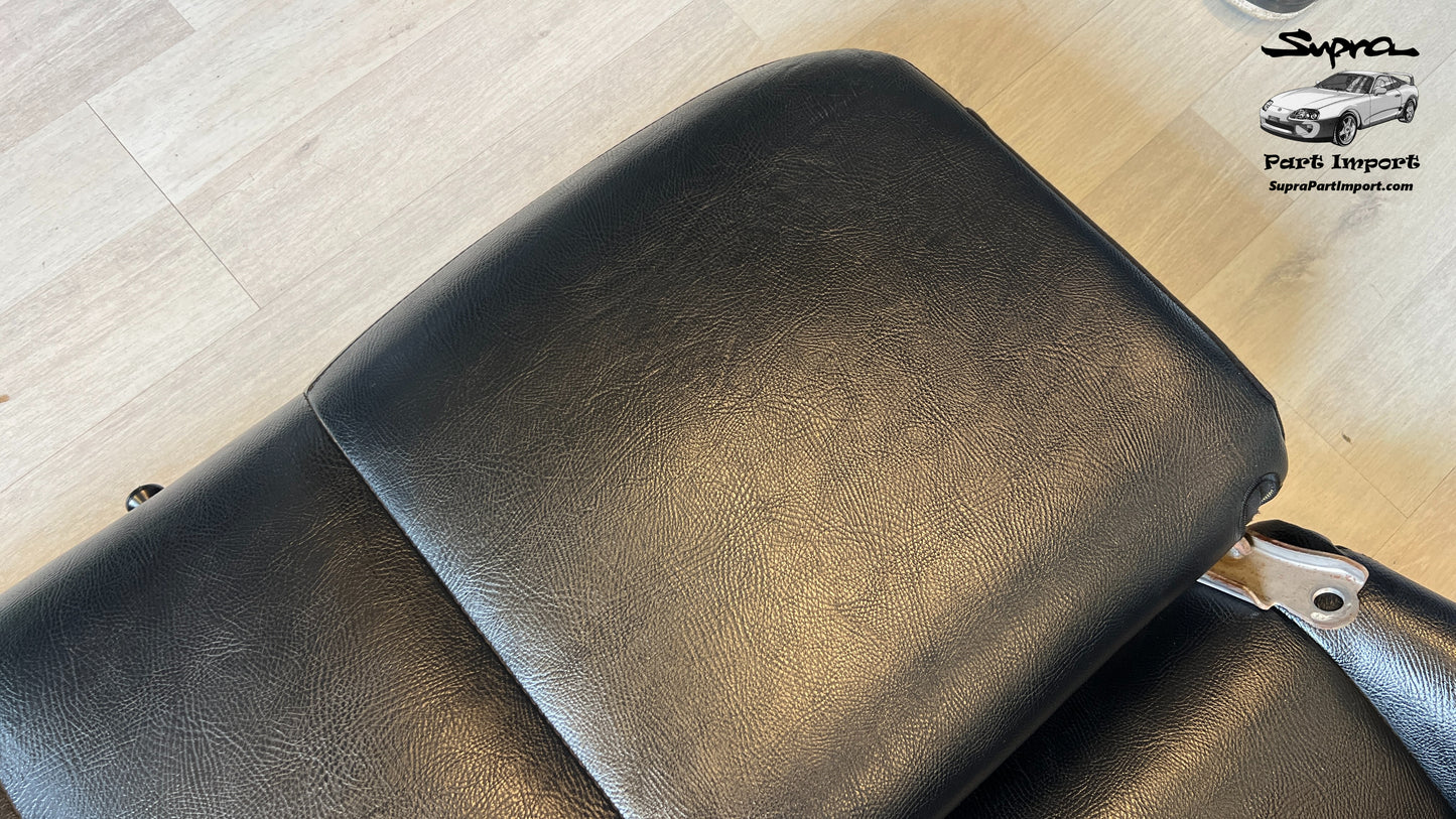 *MINT, RARE* JZA80 Supra Genuine OEM S1 Leather Rear Seat Set (71560-14470-C0 + 71480-1D481-C2)