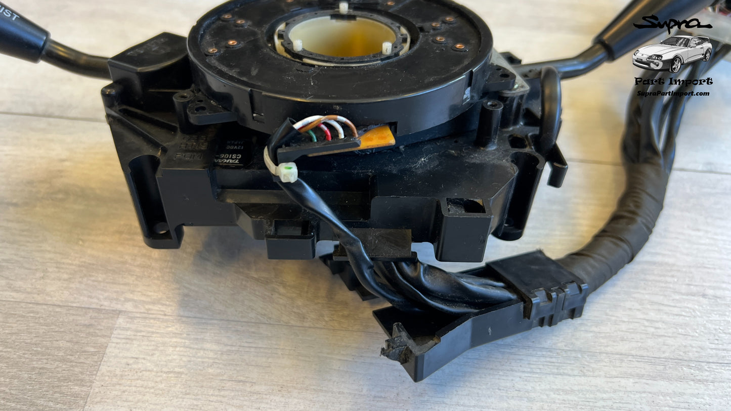 *RARE* JZA80/MK4 Supra Genuine OEM S1 RHD Switch Stalk + Clockspring Connector (84310-1B140)